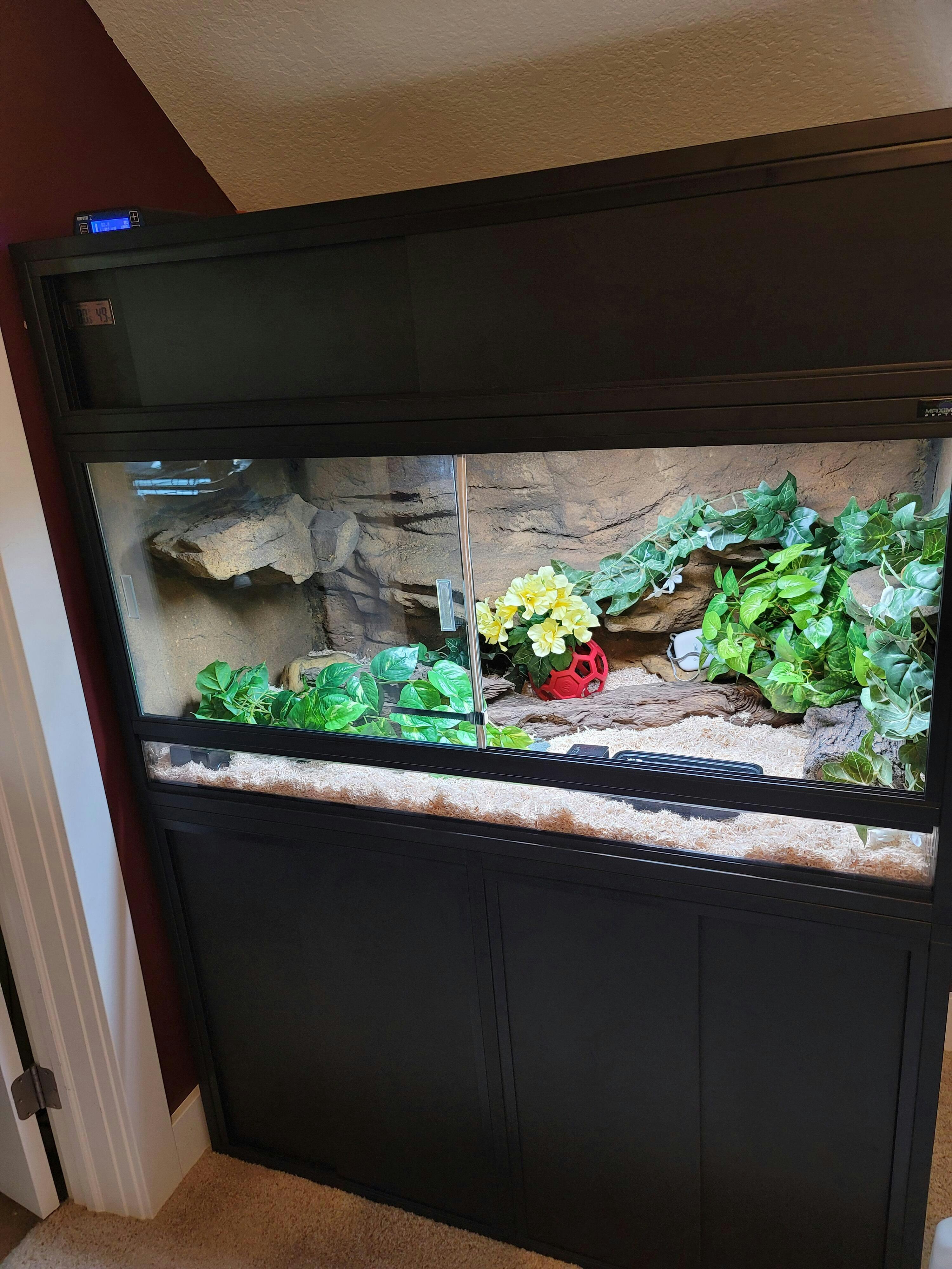 Essential 4 Foot PVC & Aluminum Enclosure – CustomReptileHabitats.com