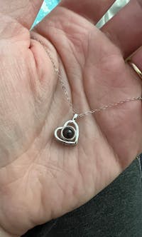 Cuswelry投影頸鏈 - 心心相印