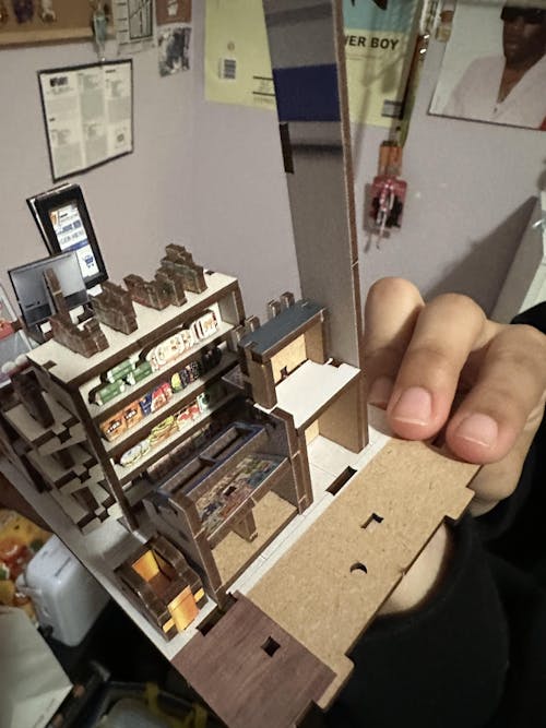 CUTEBEE DIY Miniature House | Uncle Joe's Pizzeria