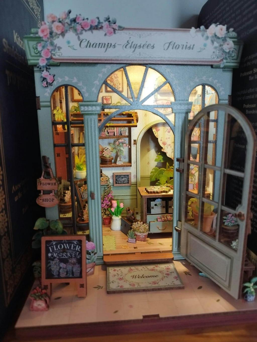 CUTEBEE DIY Book Nook Kit | Champs-Élysées  Florist