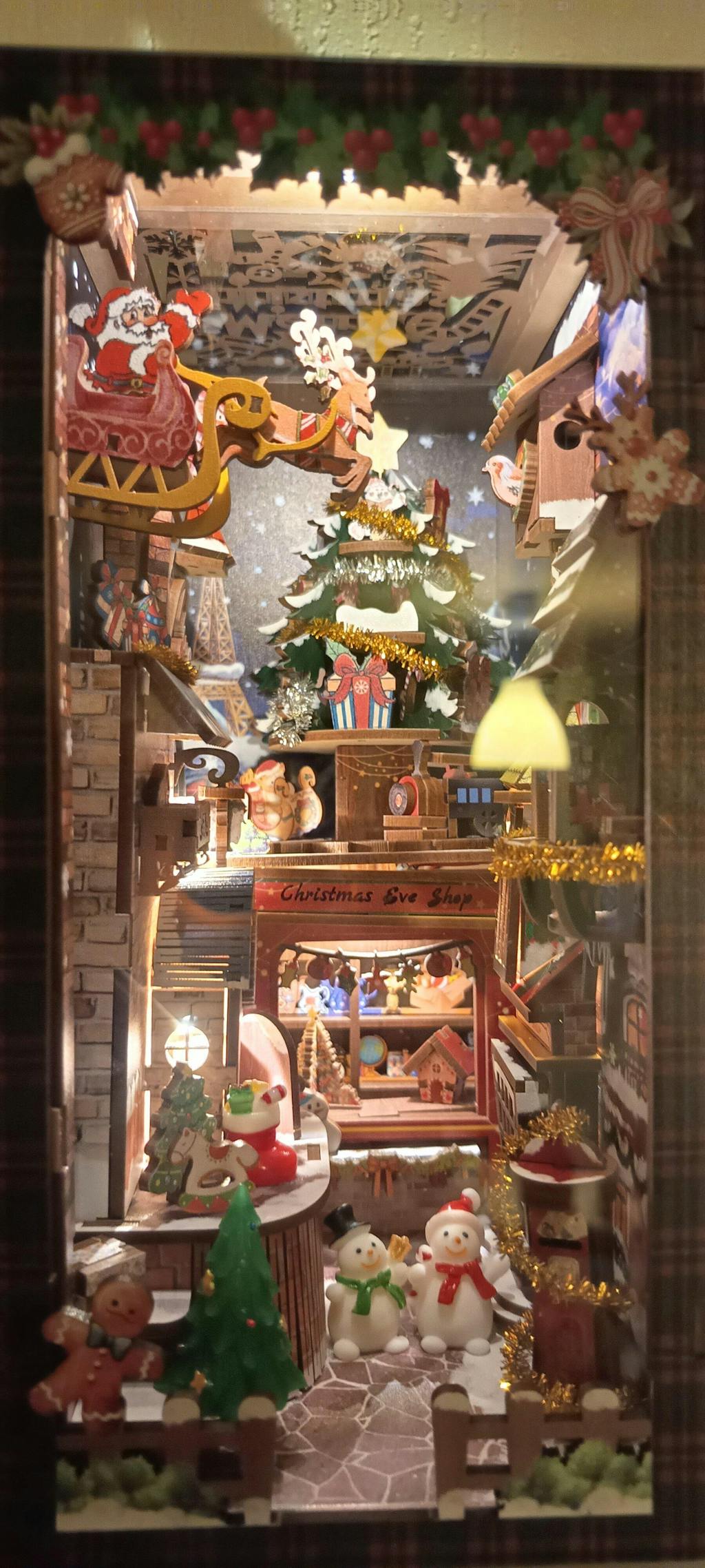 CUTEBEE DIY Bookends Kit (Christmas Paradise)