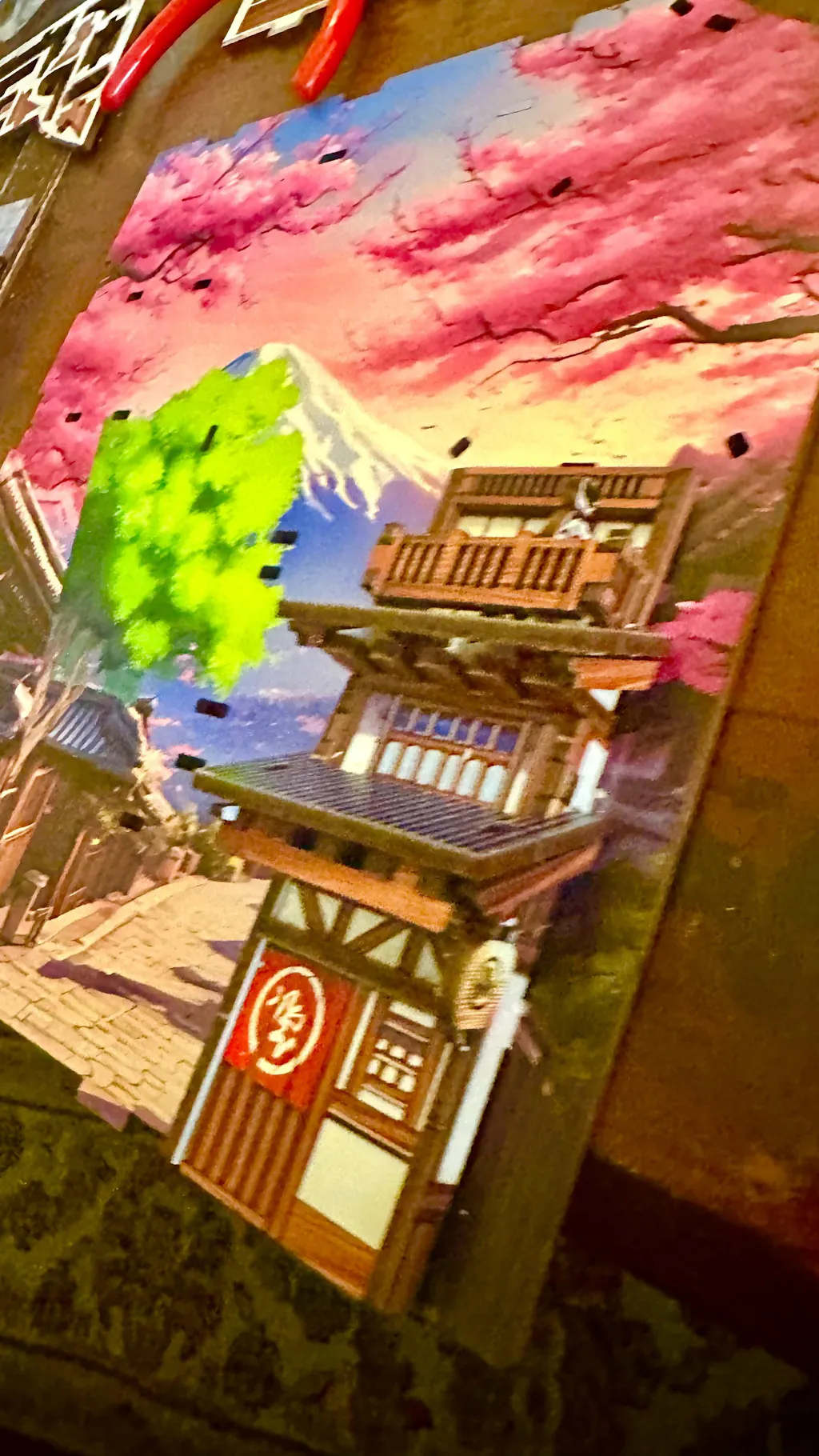 CUTEBEE DIY Book Nook Kit | Kyoto Snow Whisper