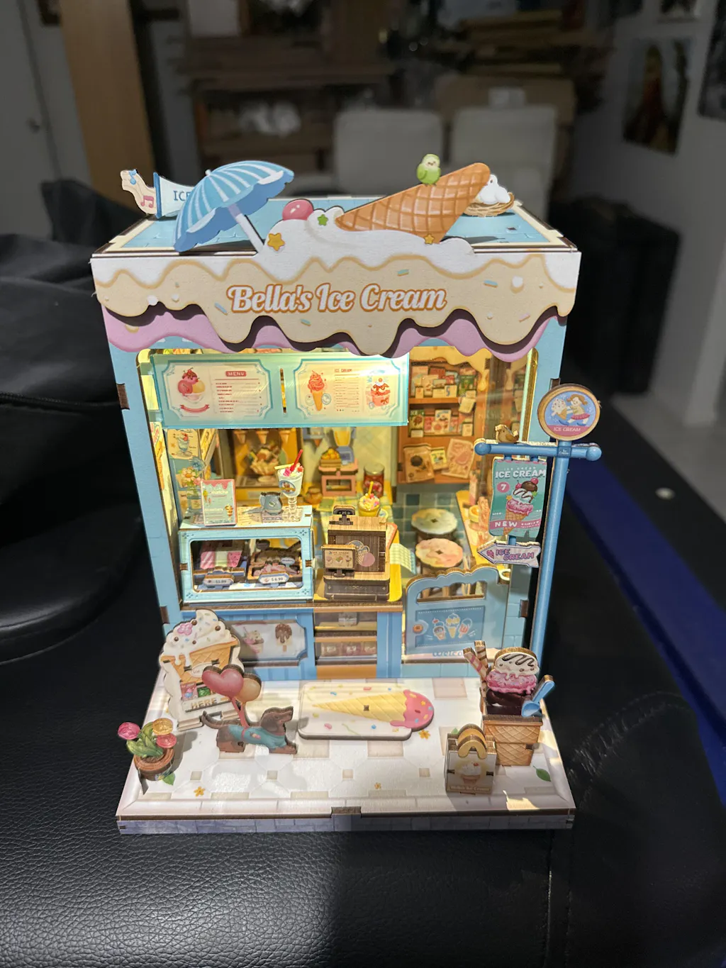 CUTEBEE DIY Miniature House | Bella's Ice Cream