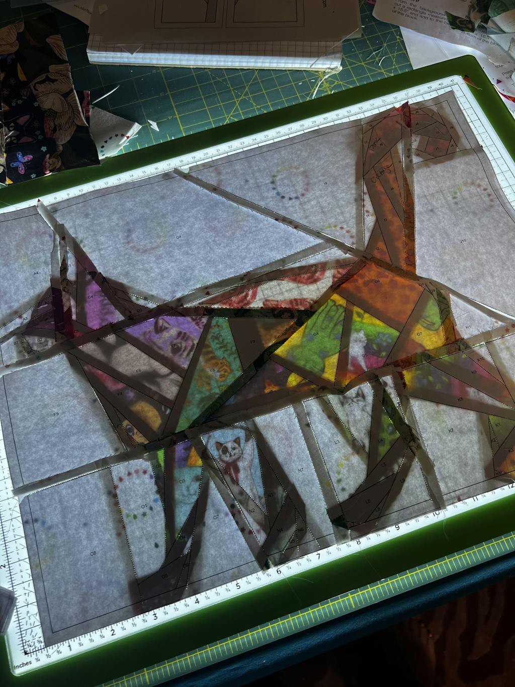 CUTTERPILLAR GLOW BASIC LIGHT BOARD