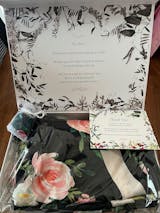 Noir Night - Satin Saree