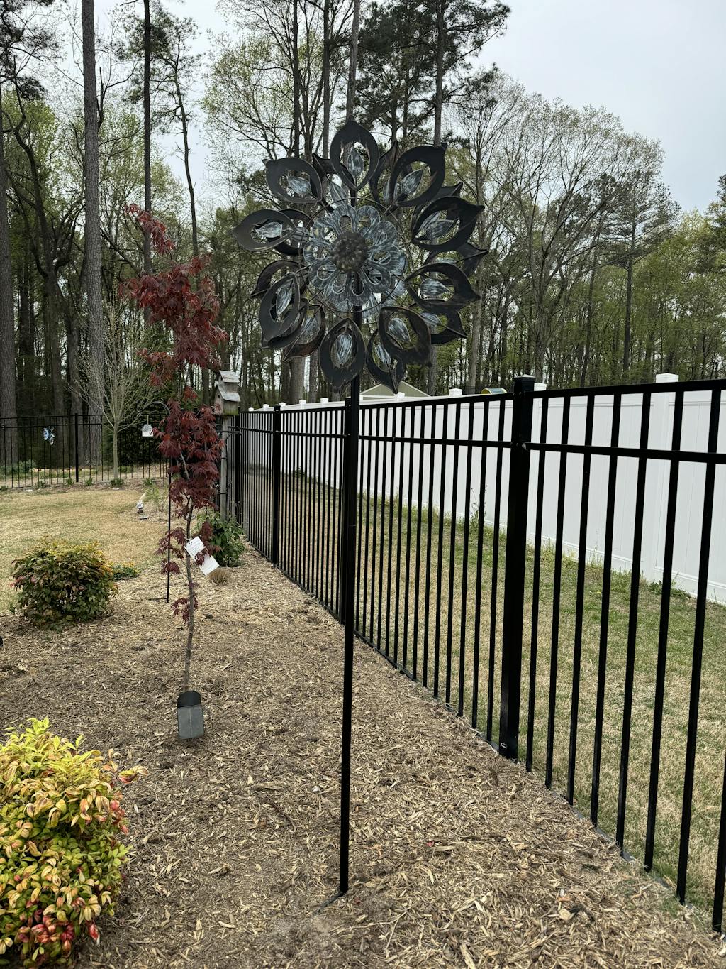 Garden Wind Spinner Replacement Poles 71 in., with 3 adjustable Rods