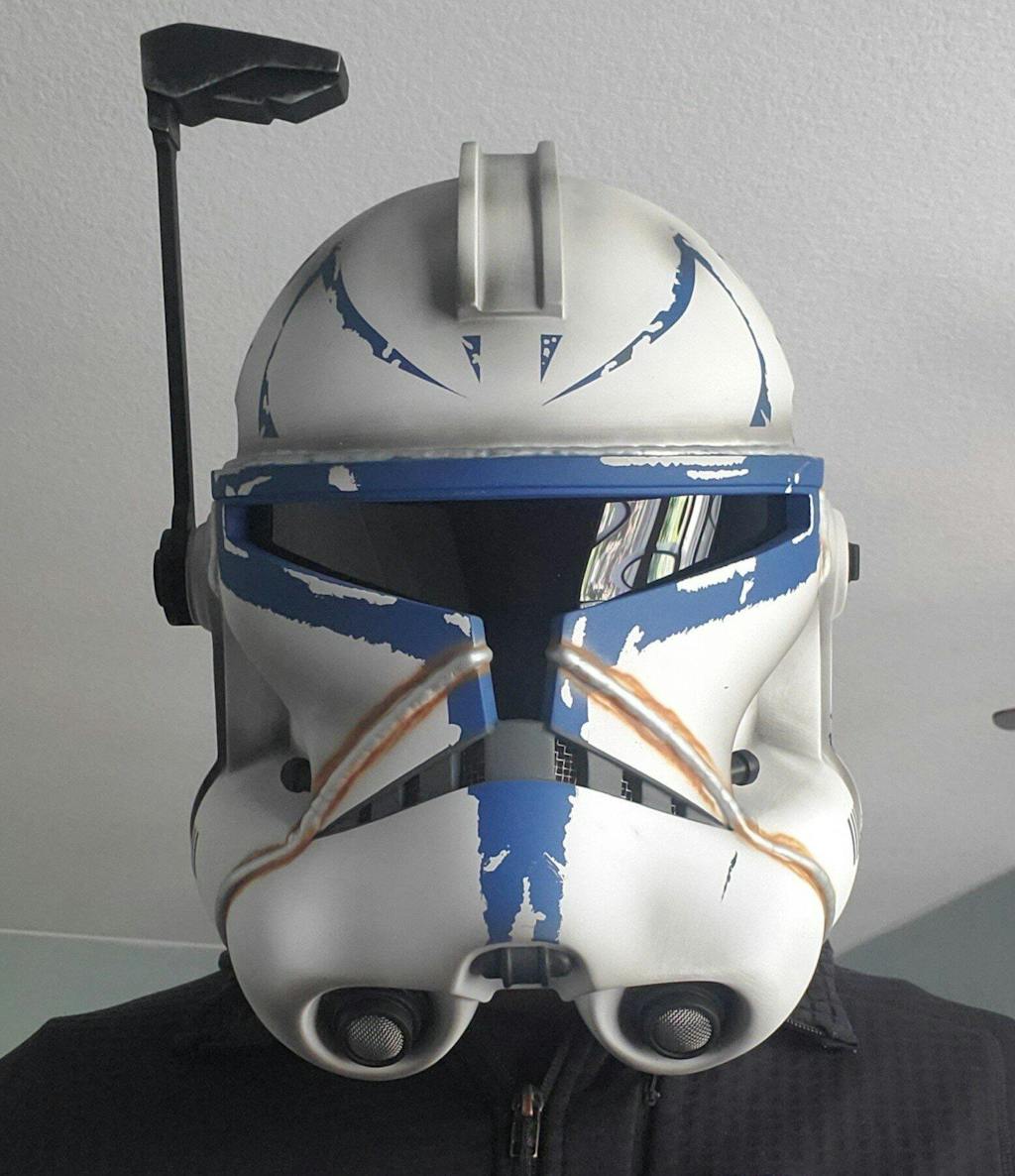Captain Rex Realistic 501 Legion Helmet
