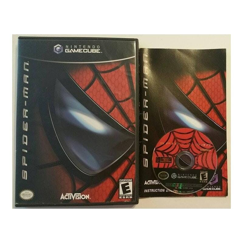 Nintendo top GameCube with Spider-man