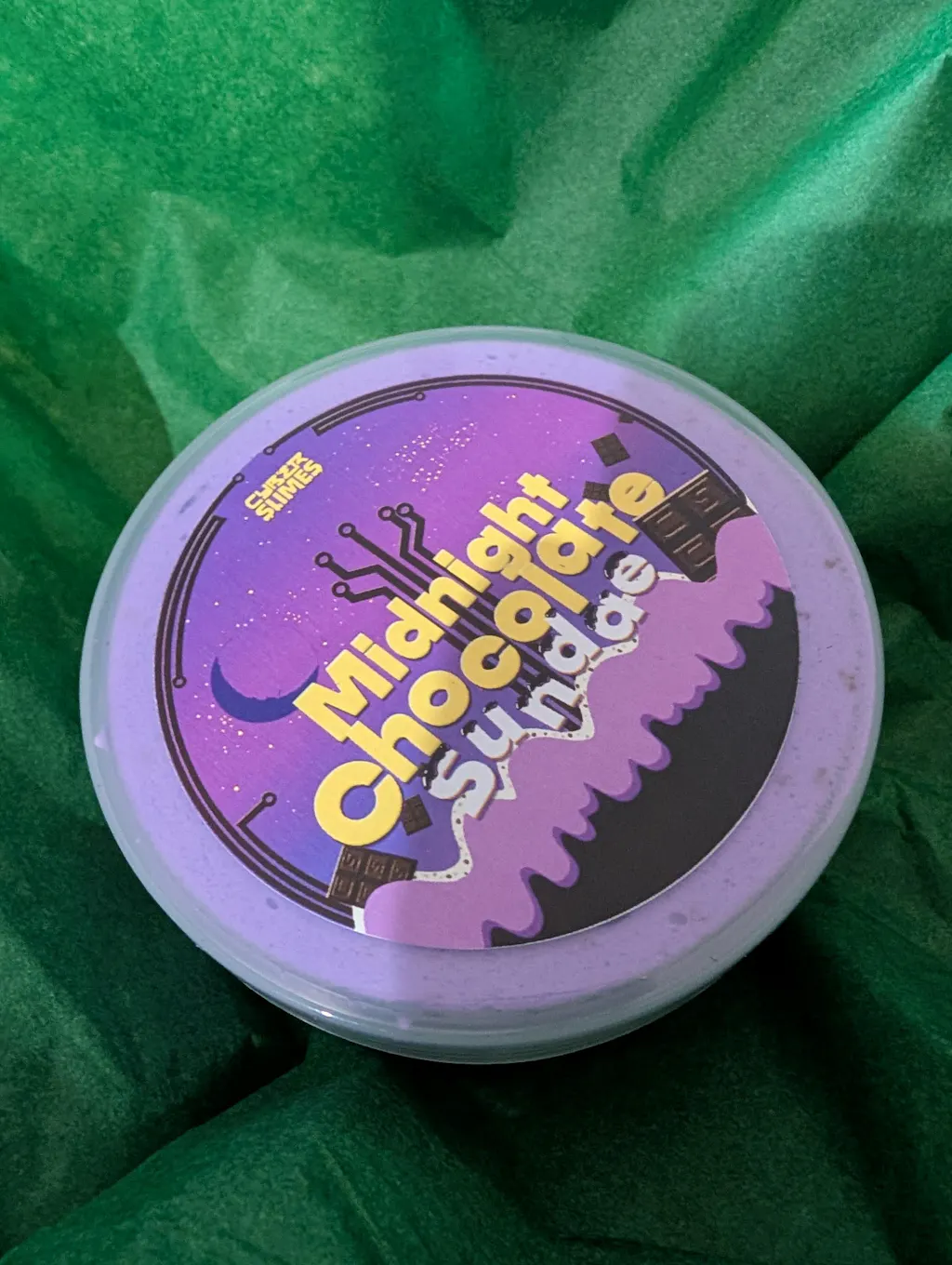 Midnight Chocolate Sundae Slime