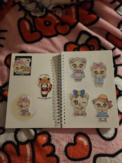 Reusable Sticker Book (My Favorite Cyndercake)