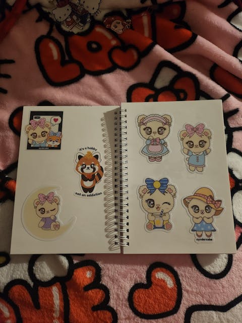 Reusable Sticker Book (My Favorite Cyndercake)