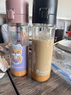 Sticker - Sweetie Shiba Boba (Taro)