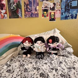 [Purple] Plush Angel Wings