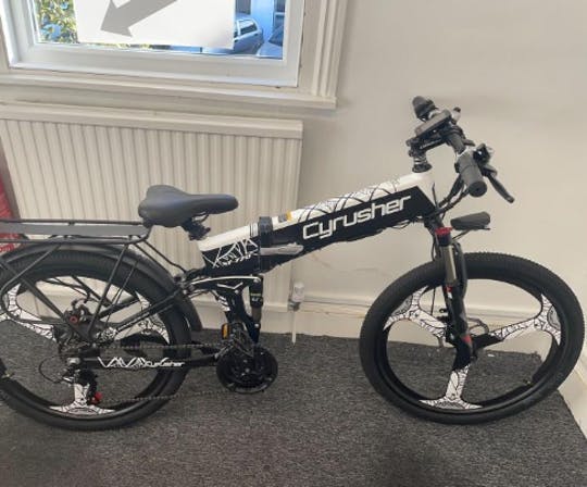 XF770 Folding Electric Bicycle 48V 12.8Ah 21 Speed 26