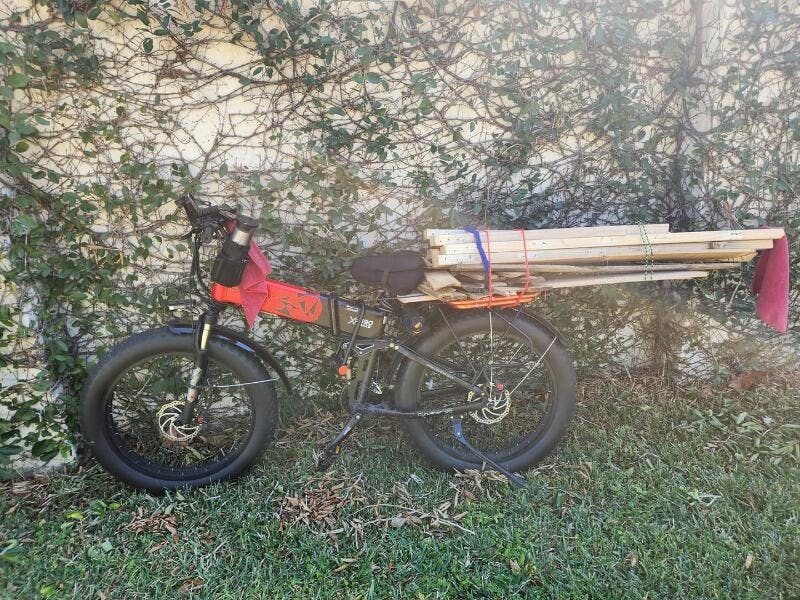 Cyrusher XF690 Maxs Ebike, Folding Electric Bike. 55 miles