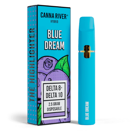 Canna River Highlighter Delta 8 + Delta 10 Disposable 2.5G - D8 GAS ...