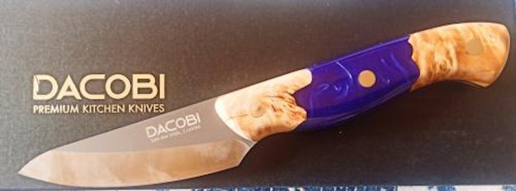 C58 Нож за белене, 9 cm, Сан Май стомана, 3 слоя