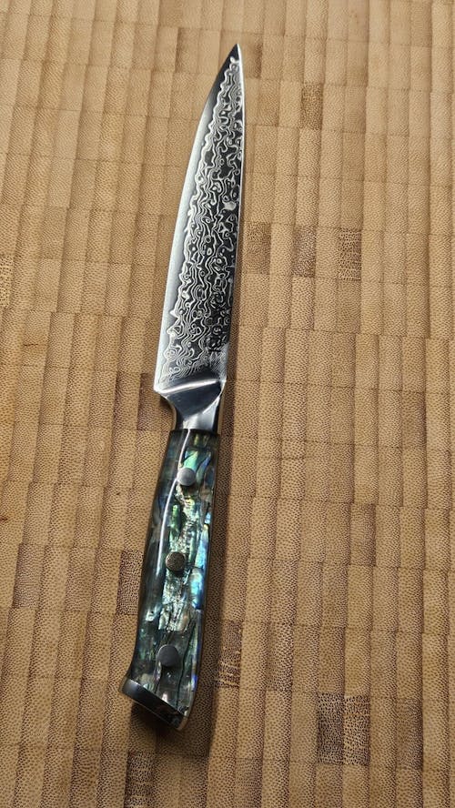 Univerzální nůž C20, Damašková ocel, 15 cm