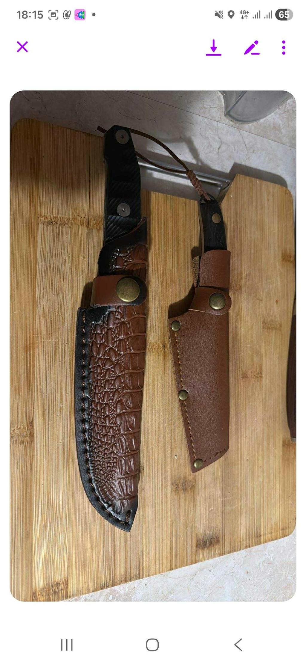 Lovecký nůž - Jelen