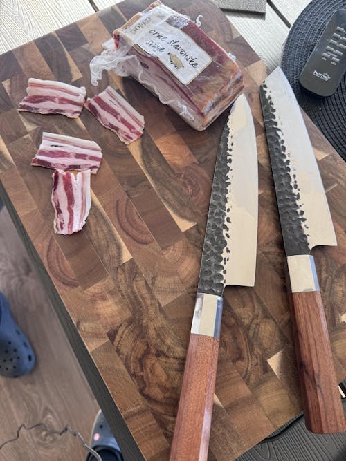 Profesionalni Santoku nož C39, Damask čelik 67 slojeva, 18 cm