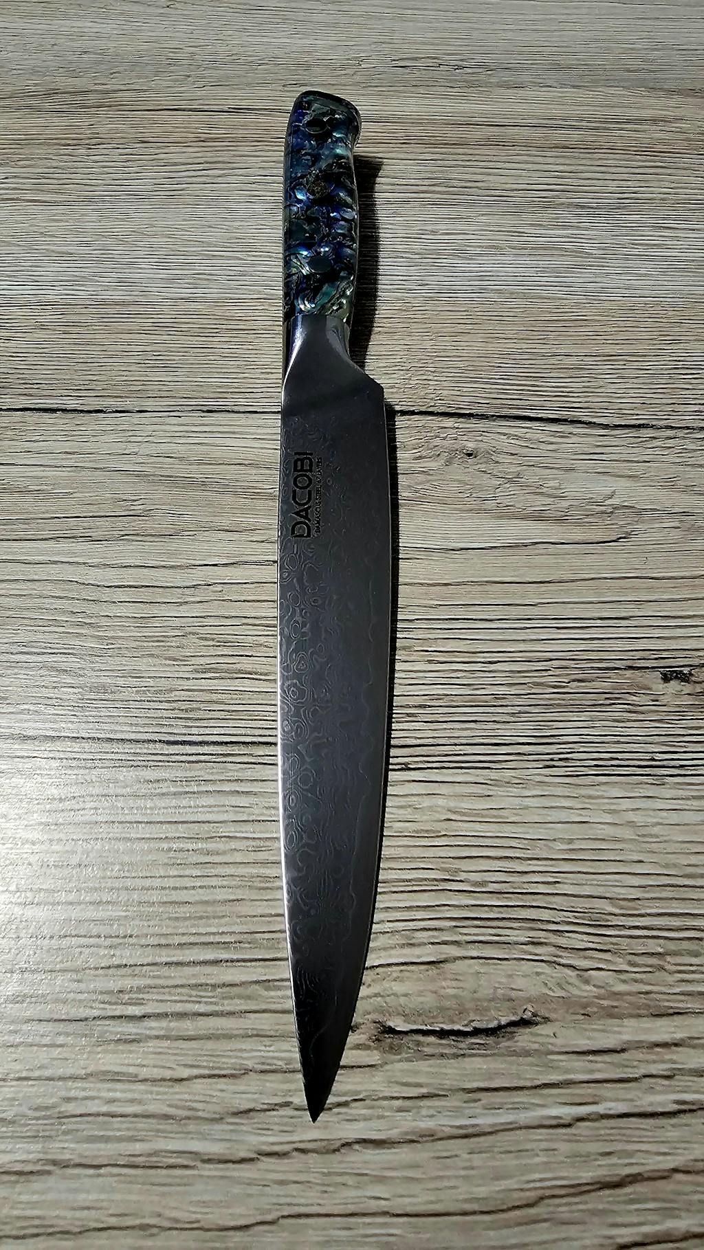 Profesionalni univerzalni nož C20, Damask čelik 67 slojeva, 15.3 cm