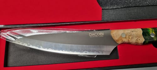 Konhyai kés, 15cm, San Mai acél C46