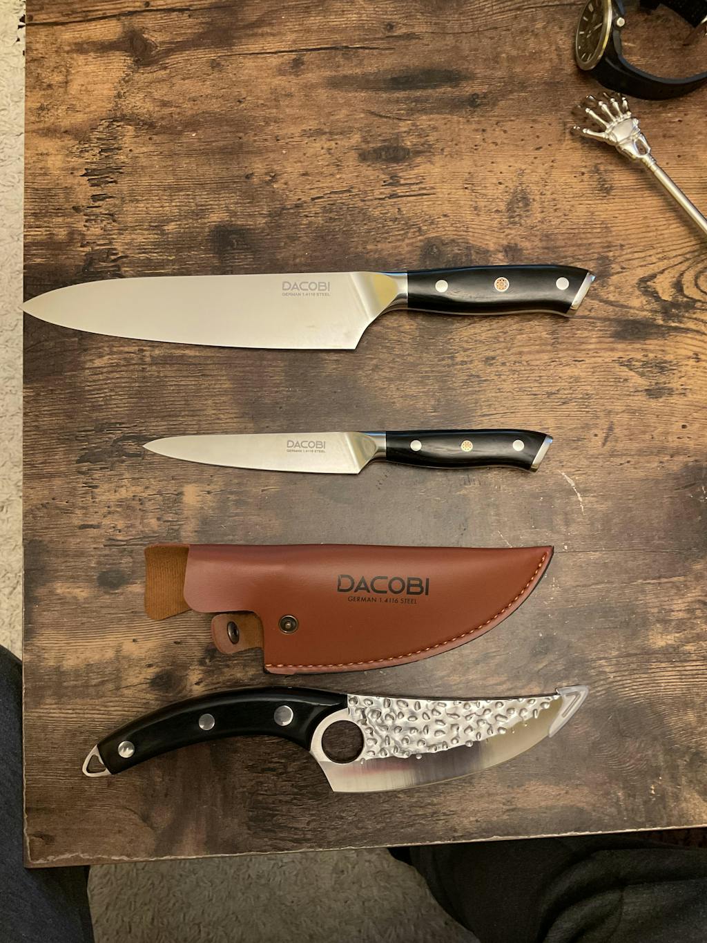 Szakmai szakácskés, 20 cm, német acél C6