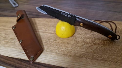 Mistrețul - Cuțit pentru camping, oțel inoxidabil, 9.5 cm