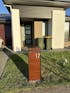 Clasti Parcel Letterbox Charcoal