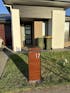 Clasti Parcel Letterbox Charcoal