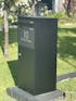 Parker Parcel Letterbox Black
