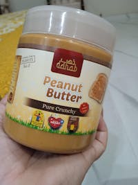 Pure Crunchy Peanut Butter 500g (No added Salt or Sugar)