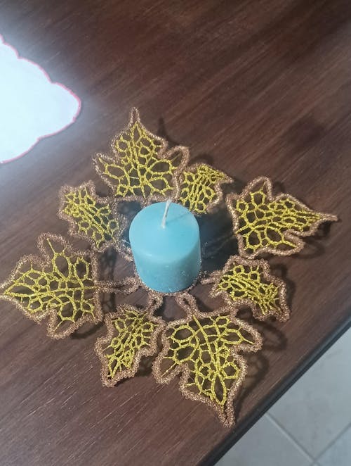 Autumn Candle Lace Pattern