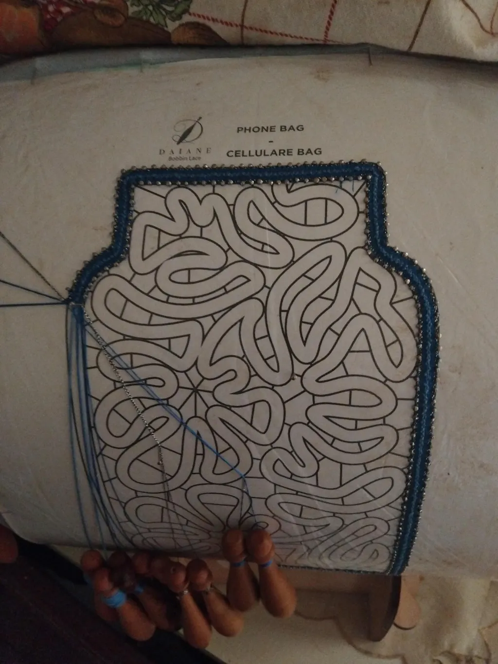 Clic Clac Bag Bobbin Lace Pattern