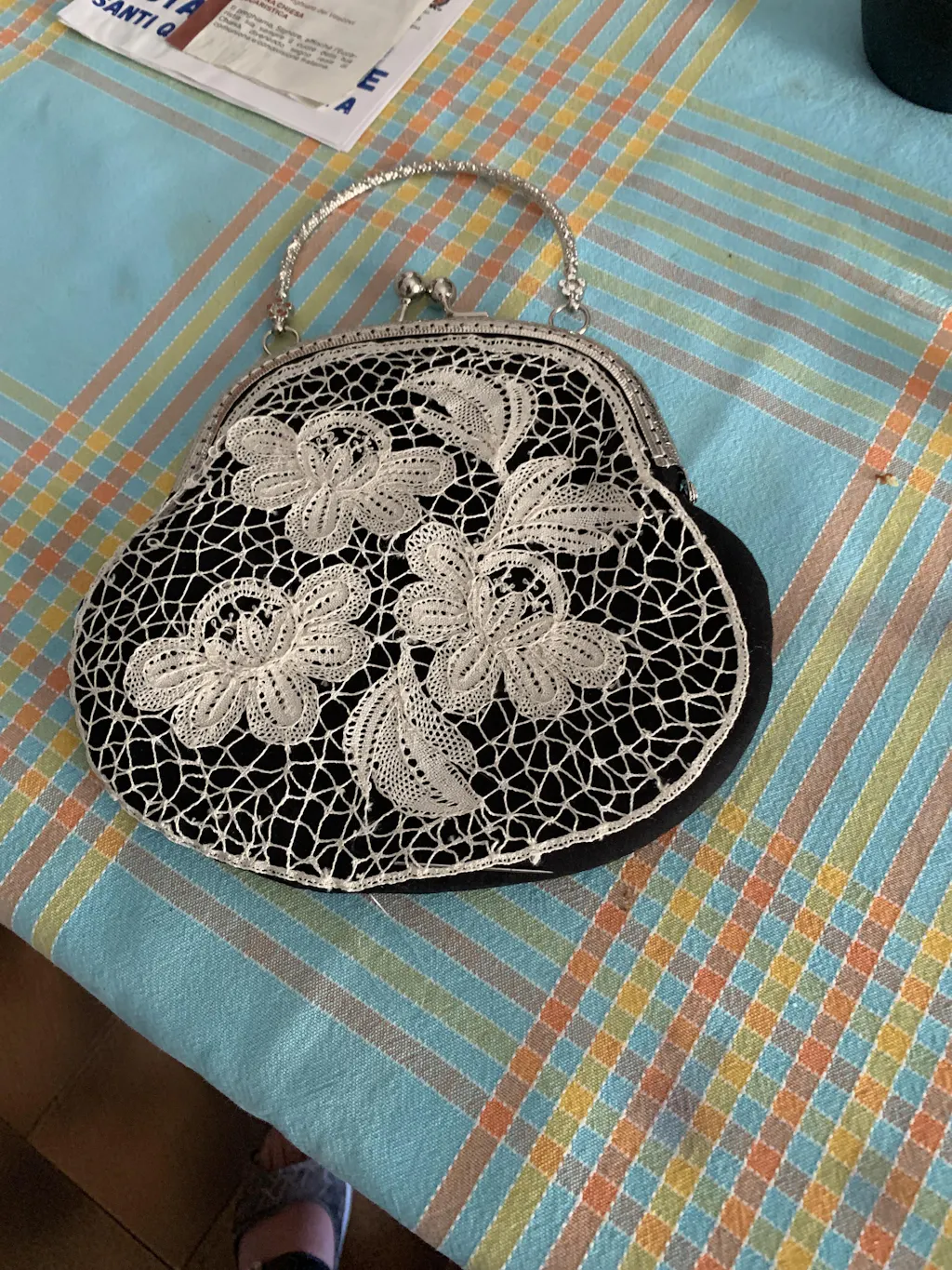 Clic Clac Bag Bobbin Lace Pattern