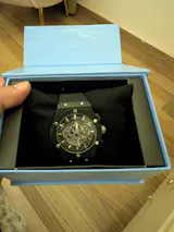 Hublot Classic Fussion Black Dial – Leather Strap Edition