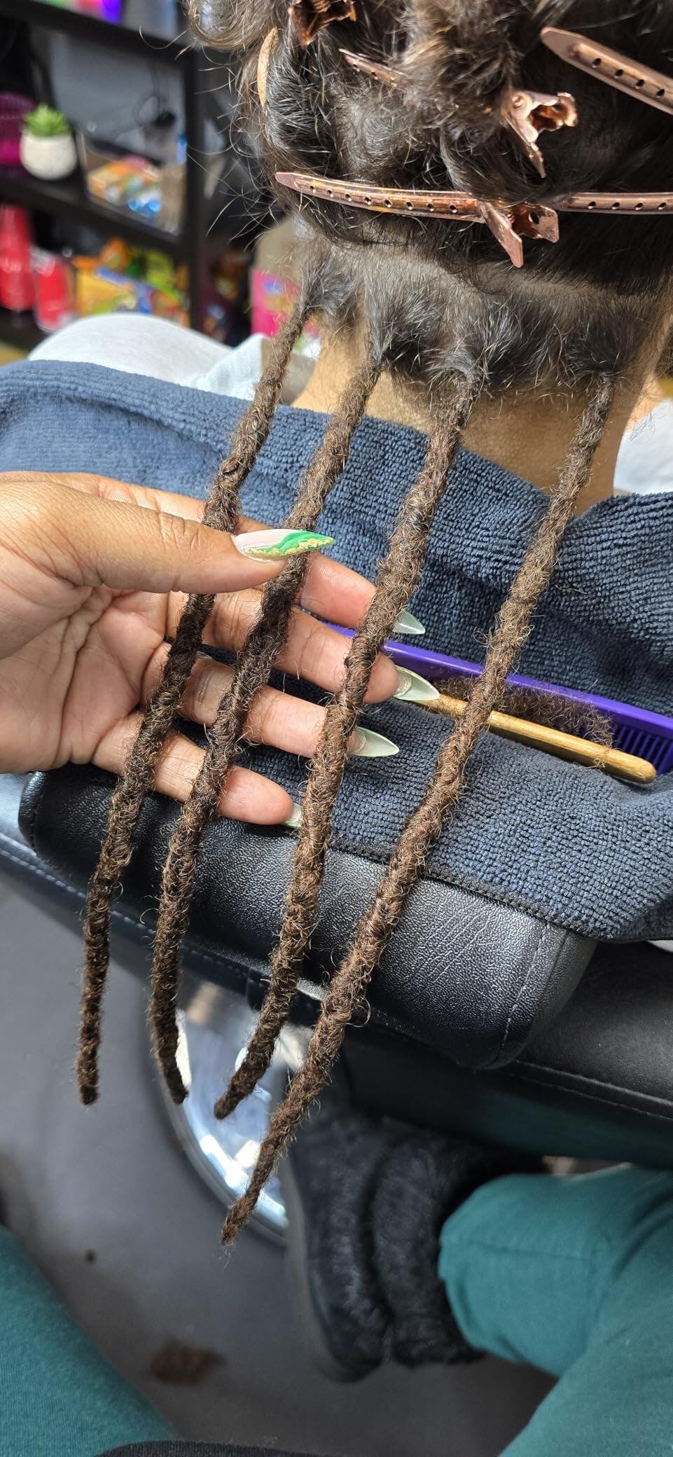 sisterlocks extensions human hair