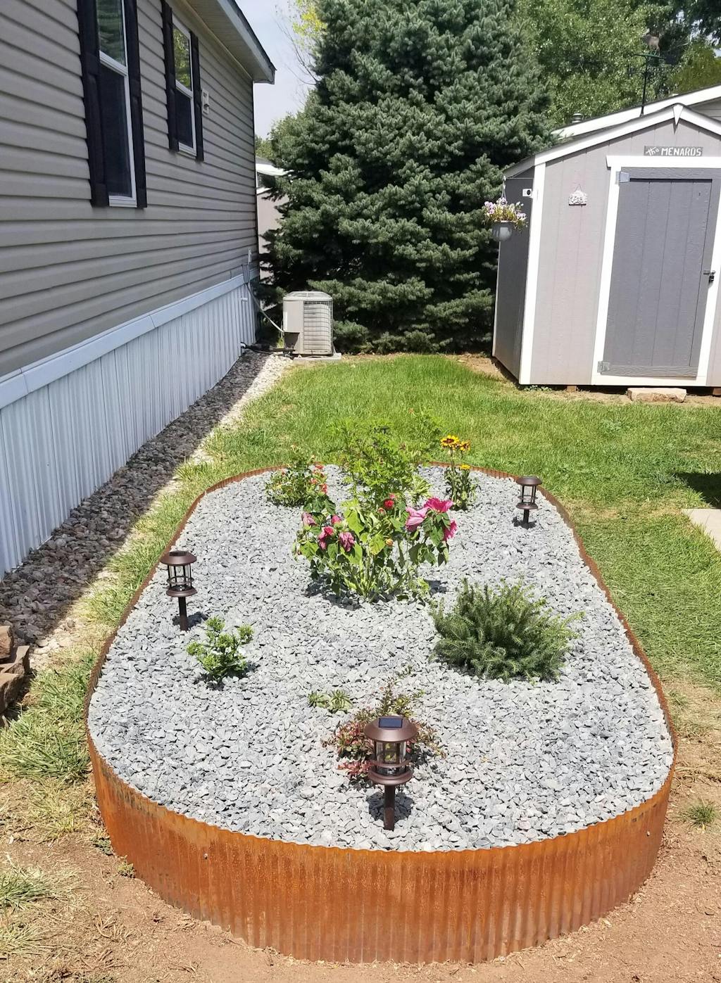 Corrugated Metal Landscape Edging Dakota Tin