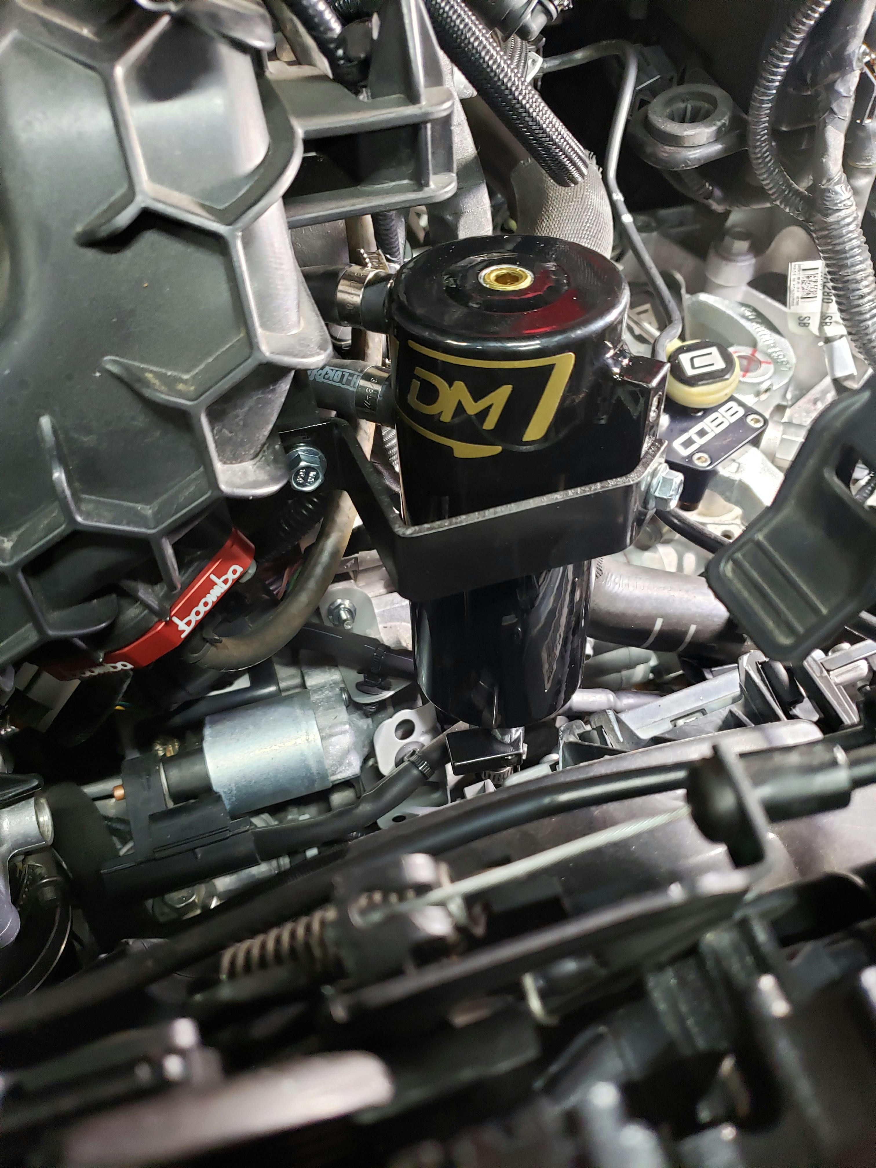 Focus ST Oil Catch Can kit Stage 1 Damond Motorsports