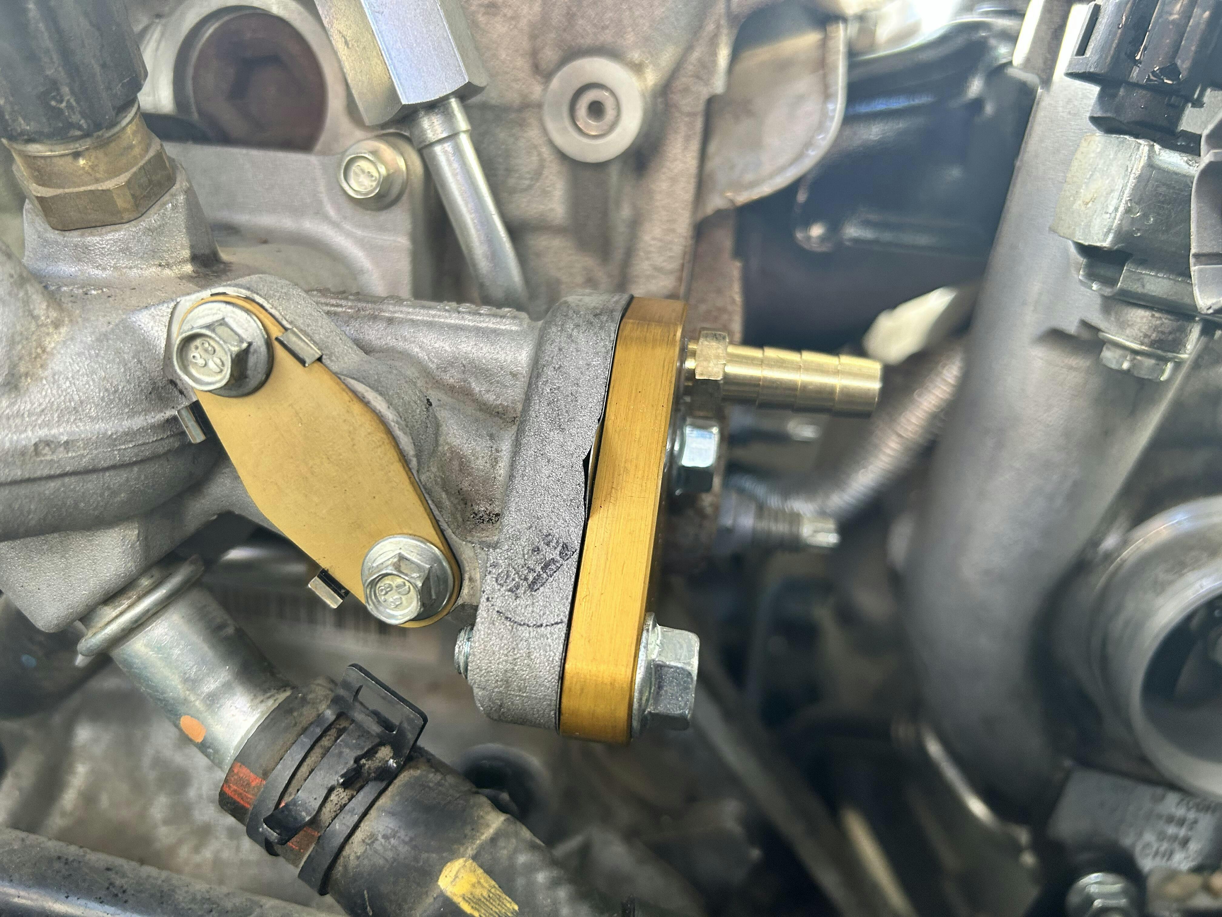 Mazdaspeed EGR Block off and Delete Damond Motorsports