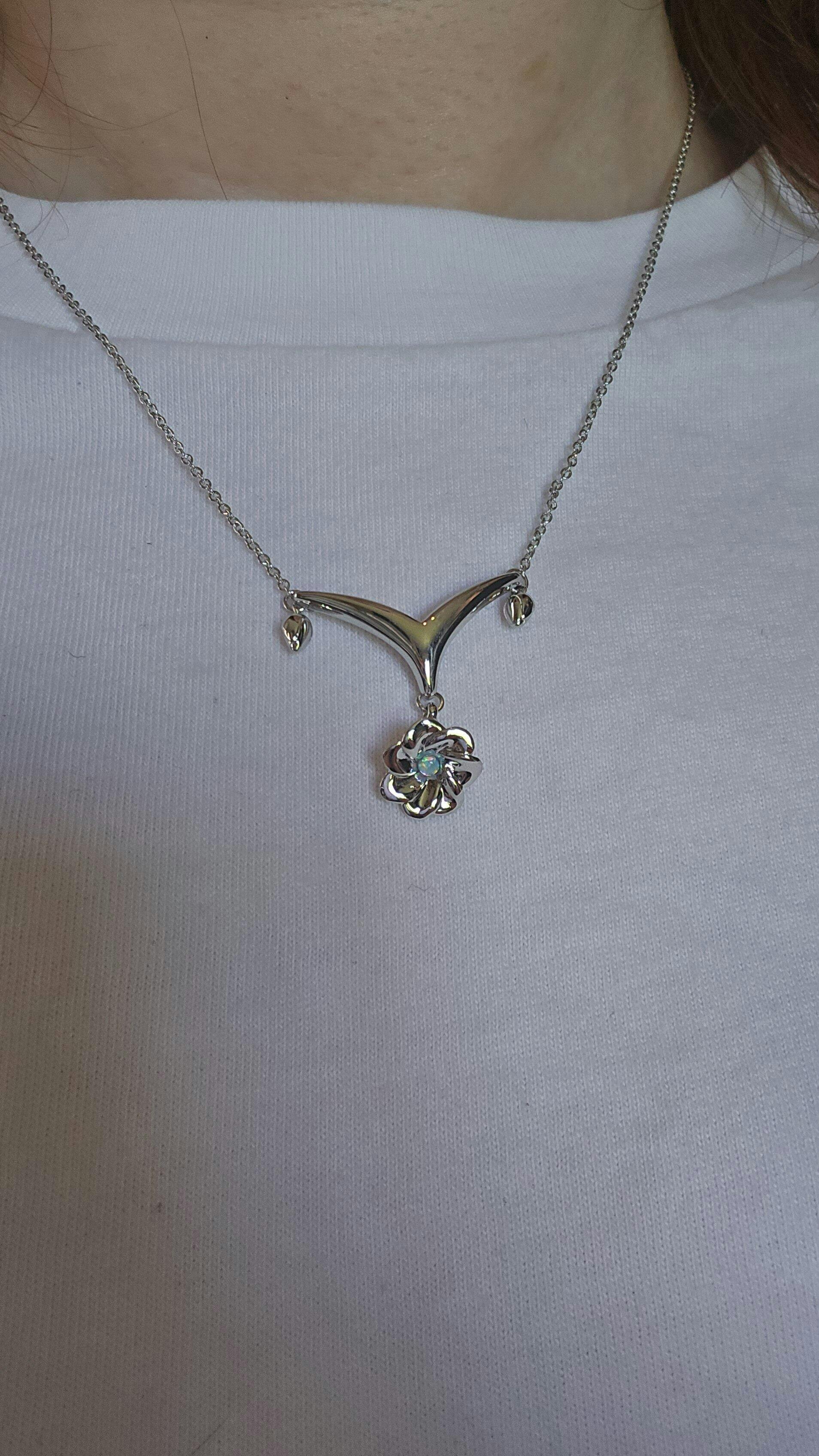 アクセサリー yuna Yuna's Necklace [Brass + Silver Plating] DangerousLadies