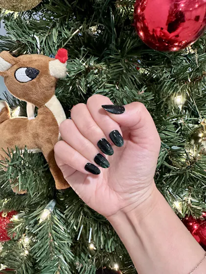 Galactic Glow Magnetic Semi Cured Gel Nail Strips | Danni & Toni