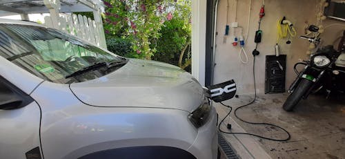 Daolar WIFI Steuerung Mobile Wallbox 11 kW 5 m / 10m 3-Phasen 8-16A Typ 2 Ladekabel CEE 16A auf Typ 2 mit einstellbarer Ladeleistung für Elektroauto, Unterstützung OCPP-Protokoll