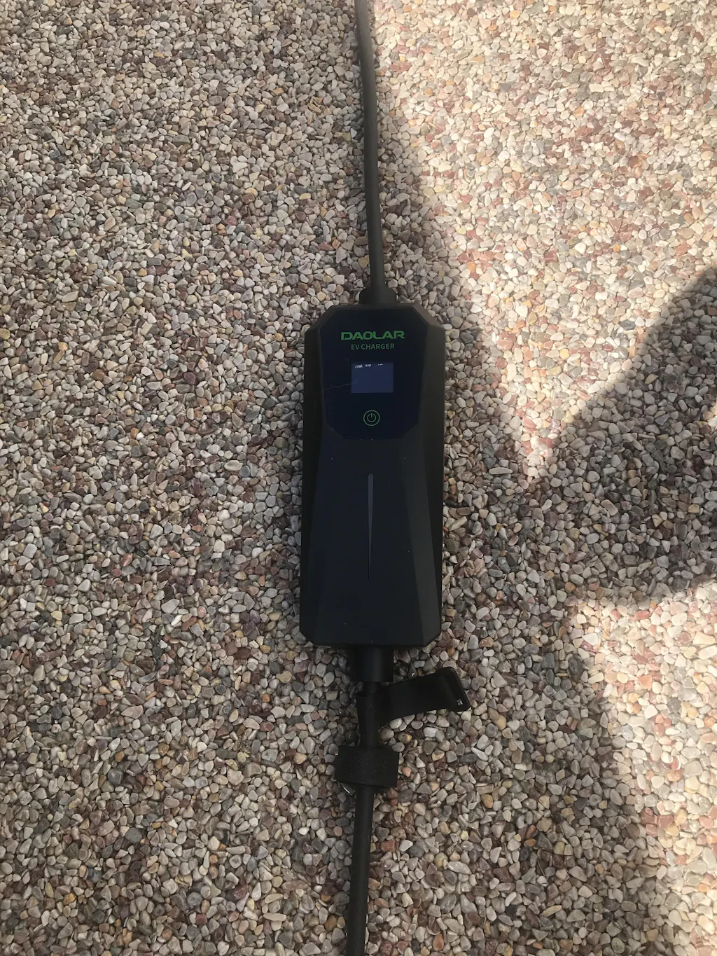 DAOLAR Tragbares EV Ladegerät Typ 2 | 16A Einstellbar, 12H Zeitgesteuertes Laden | IP67 Wasserdicht Elektroauto Ladekabel für BEV PHEV (4M/6M/11M)