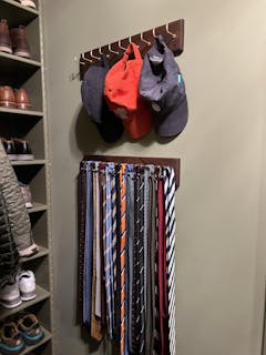 Custom Tie Rack