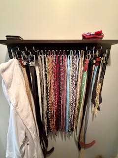 Custom Tie Rack