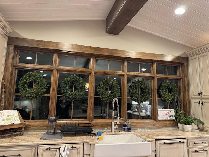 Realistic English Boxwood Everyday All Seasons Spring Summer Outdoor Wreath - 2 Sizes