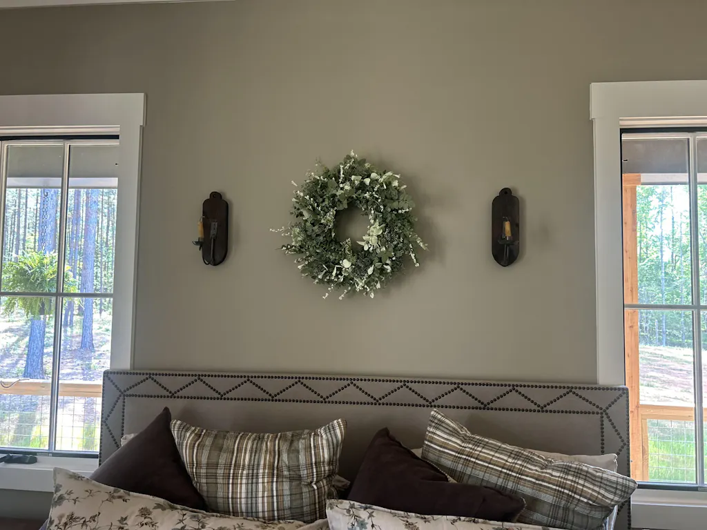 Mixed Eucalyptus, Green Ruscus Greenery All Seasons Wreath