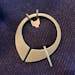 NORSE Cloak-Pin / Brass