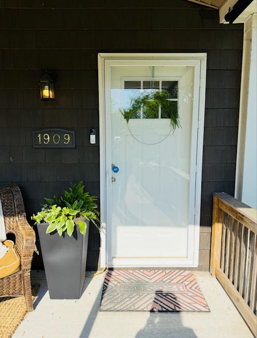 Modern Greenery Hoop Wreath